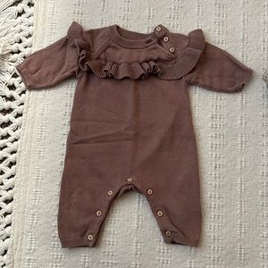 H&M baby sweater romper